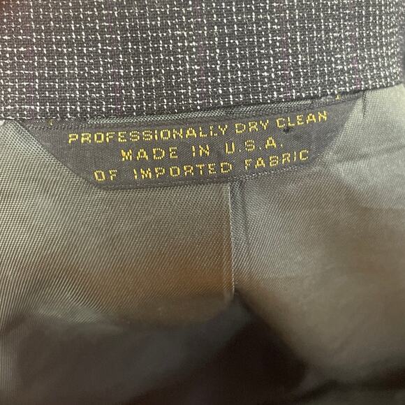 Gregory Park Mens 33L 26W Made in USA Long Sleeve Button Up Suit Jacket Only - Picture 4 of 5